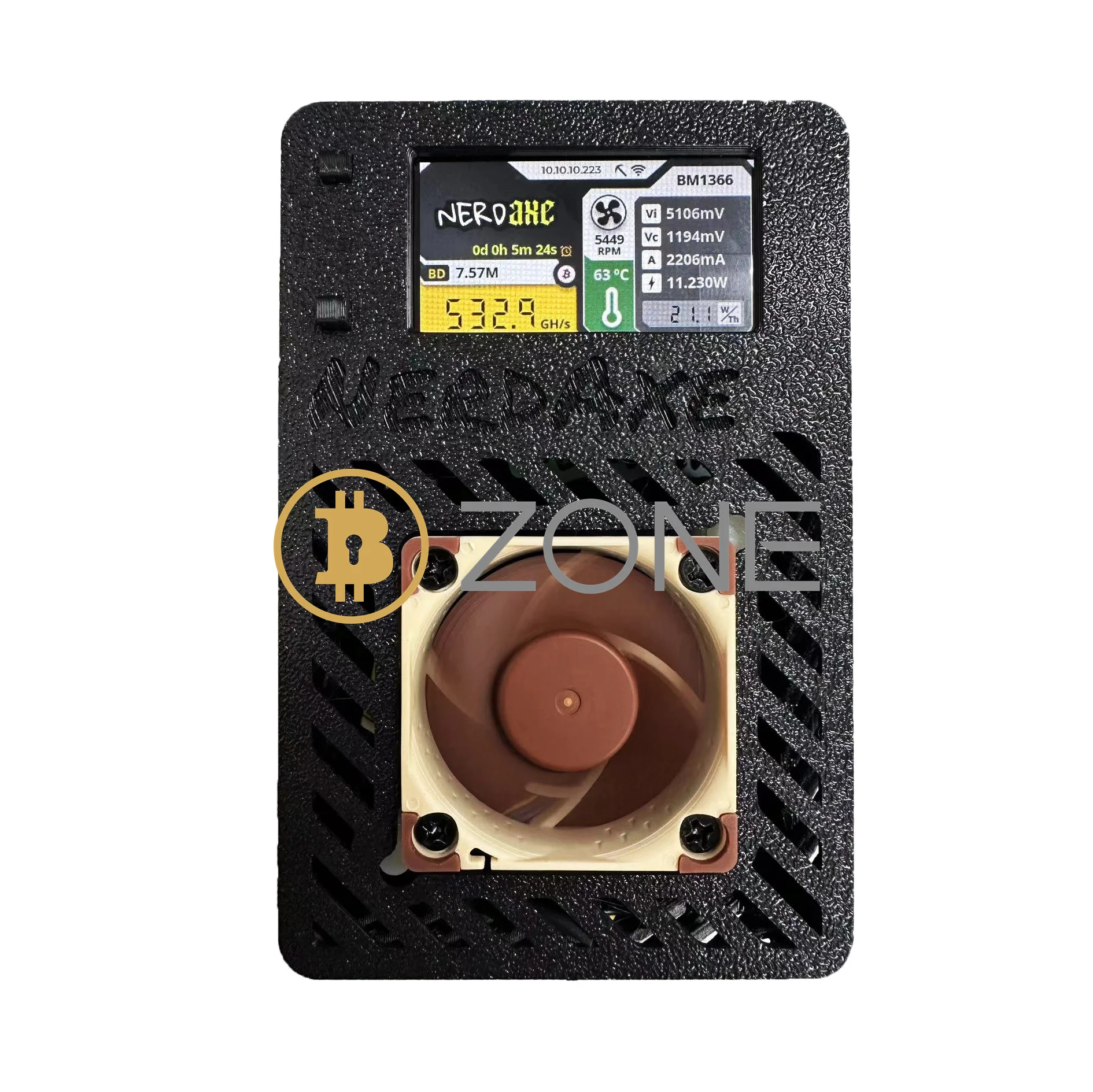2024 Latest NerdAxe Ultra 500gh/s 12W –BM1366 Bitaxe Bitcoin ASIC