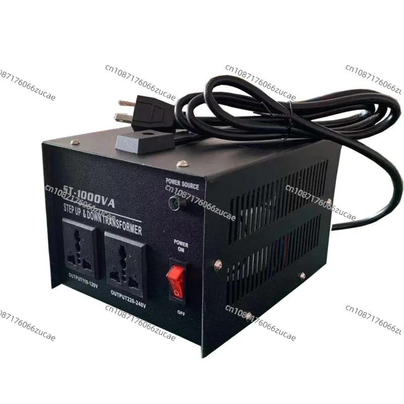 

Household 1000W power transformer 220V to 110V voltage regulating power transformer voltage converter voltage conversion