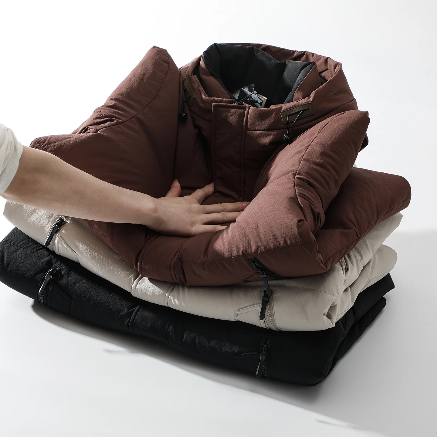 

High Quali 90% Du down Men's Winter Jaet Windproof Waterproof Versatile Warm Polyester Fiber Casual Ci Wear