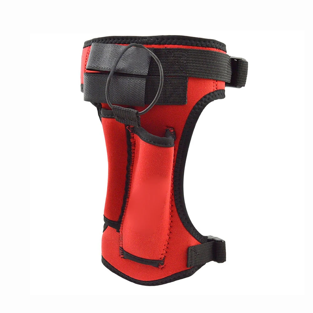 Diver Leg Sheath Designed for Operational Efficiency with Adjustable Fit Dual Tool Compartments and D-Ring Integration