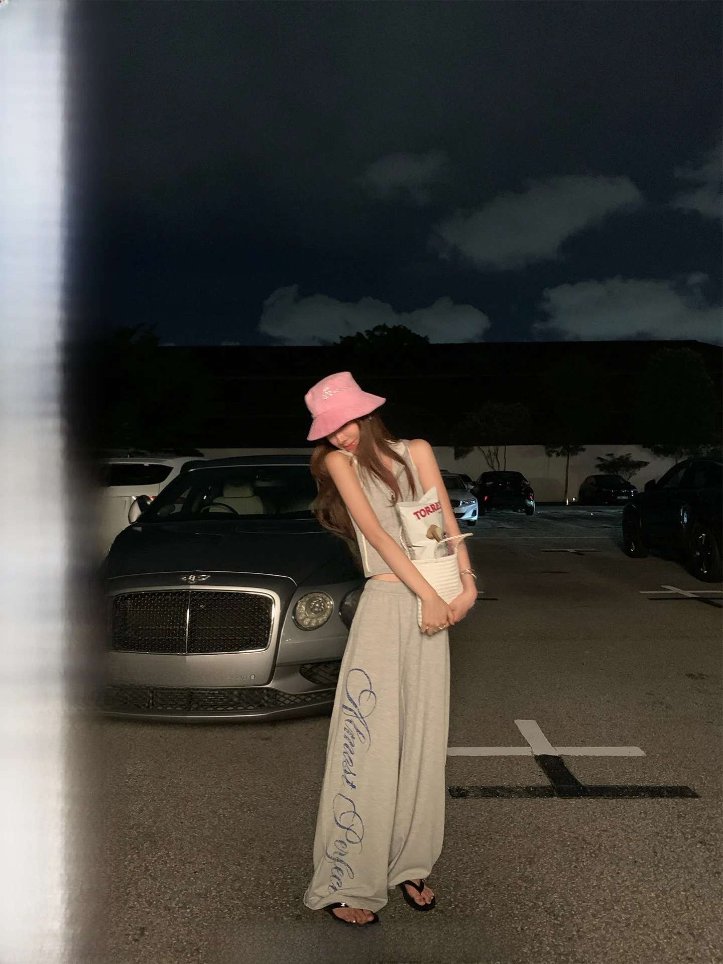 

Комплект женской повседневной одежды Ranwear Street: эксклюзивный модный жилет на молнии с капюшоном и брюки с широкими штанинами и буквенным принтом