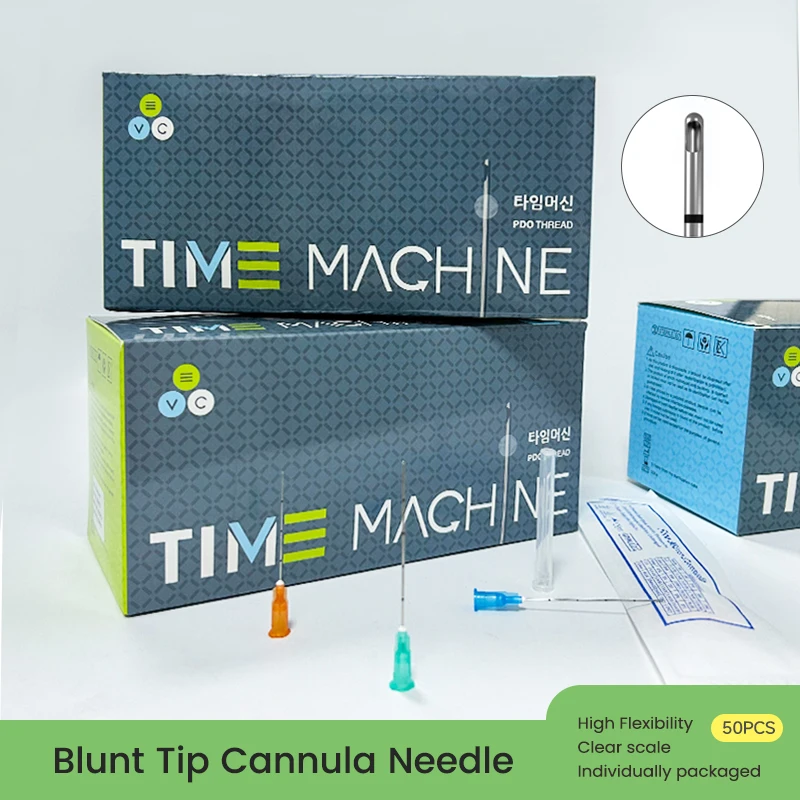 50pcs Micro Cannula 25G 50mm 22g 23g 38mm 70mm 18g 100mm Canulas 22gx50mm Needle