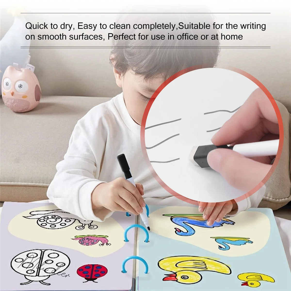 50 Water Colour Whiteboard Marker S Dry Erase White Board Pen With Eraser Magnetic Markers Writing Watercolor Pen