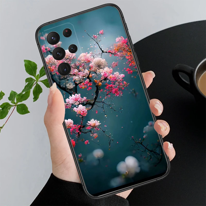 Amazing Flower Tree Phone Case for Samsung Galaxy A15 A35 A55 A52 A53 A54 A33 A34 A25 A05S A16 A14 A05 A13 M15 M55 M35