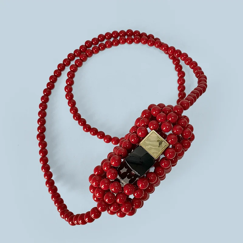 New Mini MINI Fun Versatile Cute Love Multi color Handmade Beaded Parent Child Girlfriend Same Style Diagonal Cross Small Bag image 6