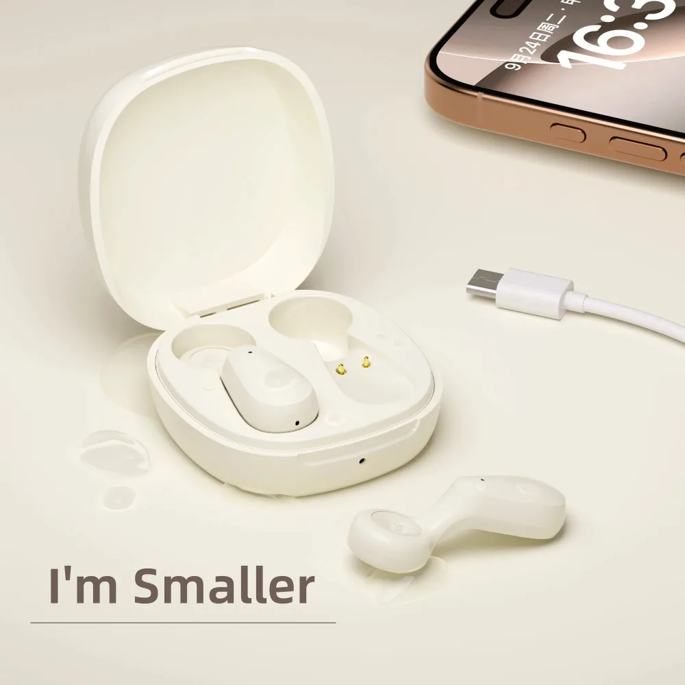 Mini Portable Earphone Bluetooth IPX5 Waterproof Touch Control HiFi Sound Wireless Headphones For Outdoor Sports Music Earbuds