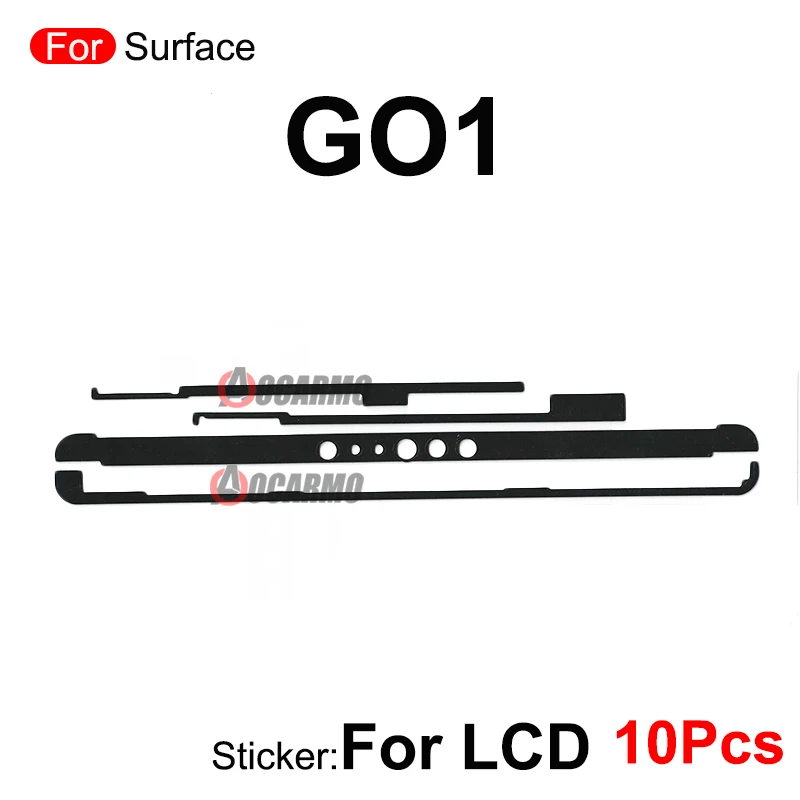 10Pcs/Lot LCD Sticker For Microsoft Surface GO 1/2 Go1 GO2 Display Screen Frame Adhesive Glue Tape