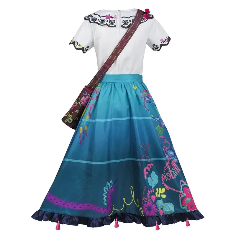 アニメエンカントミラベルトップスカートコスプレ衣装女性大人と子供プリンセスドレスパフォーマンス衣装クリスマスギフト