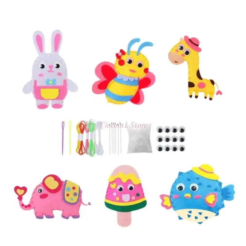 Y1ub Childrens pas en feutre couture