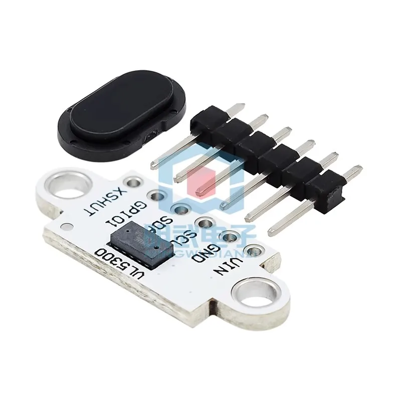 VI5300 Laser Ranging Sensor Module 4m Distance Measurement Replacement for VL53L0X VL53L1X with Cover Sheet