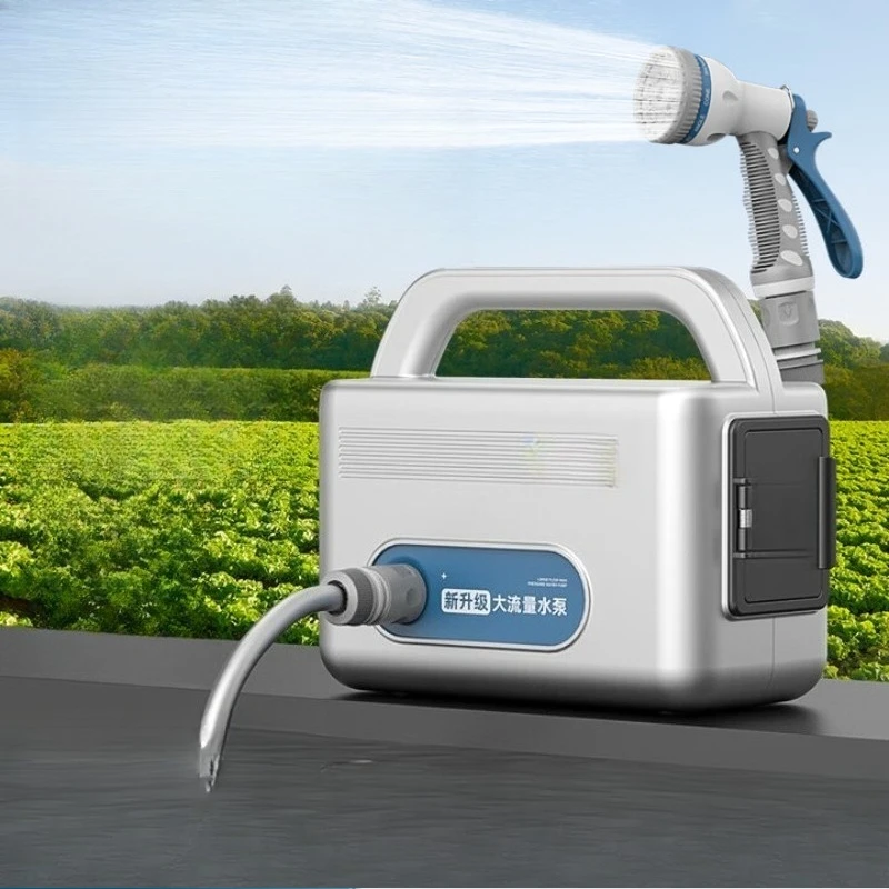 

Vegetable watering artifact watering machine agricultural watering vegetable garden field irrigation rechargeable pumping pump h