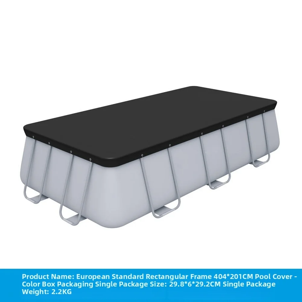 PE Pool Cover Net for Above Ground Use with UV Protection and Ventilation Openings for Vapor Release and Debris Control