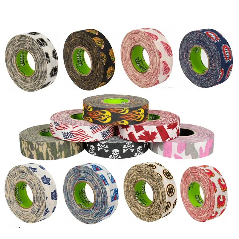 Ice Hockey Stick Tape Renfrew Ice Hockey Tape Ice Hockey Stick Racket Head Rod Body Rod Tail Rainbow Friction Tape