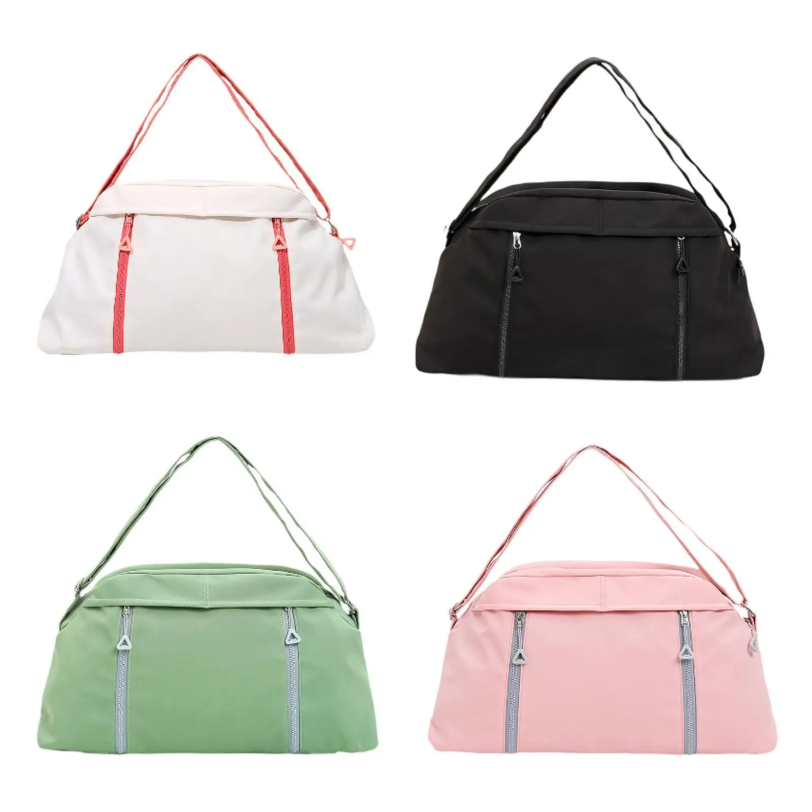 حقيبة سفر من القماش الخشن مقاومة للماء للنساء والرجال مع مقصورات متعددة حقيبة عطلة نهاية الأسبوع لحمام السباحة والشاطئ والرياضات الخارجية