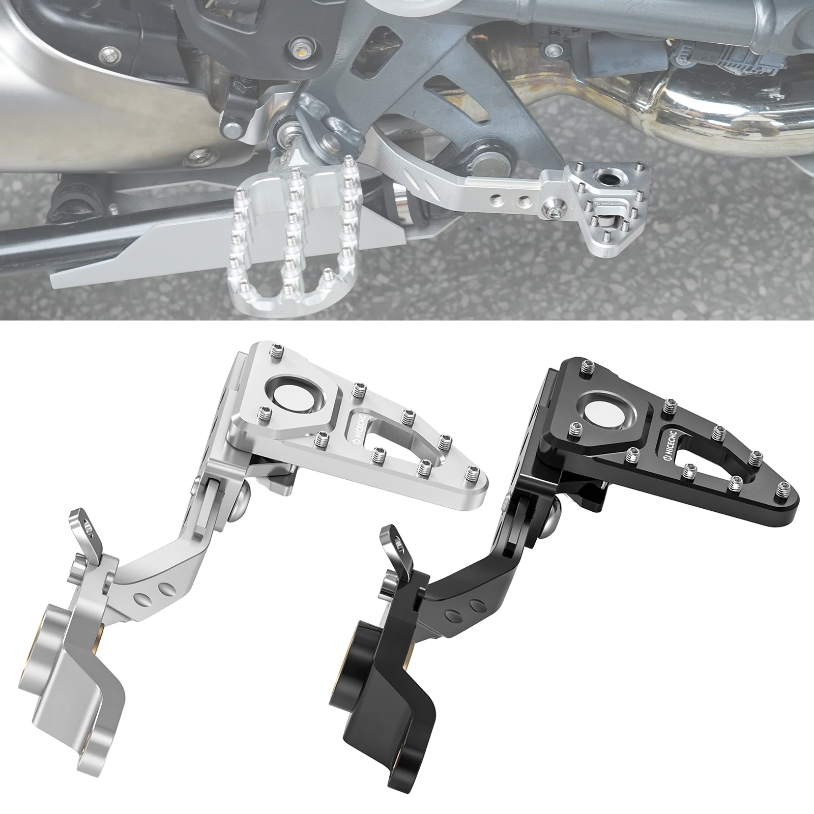 

NICECNC Motorcycle Adjustable Brake Lever Foot Pedal for BMW R1200GS 2013-2018 R1250GS 2019-2023 R 1200 GS R 1250 GS