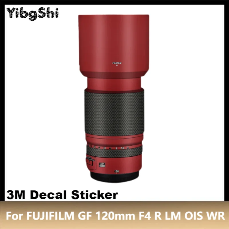 

Защитная виниловая пленка против царапин для FUJIFILM GF 120 мм F4 R LM OIS WR наклейка на рассеиватель защитная пленка GF120