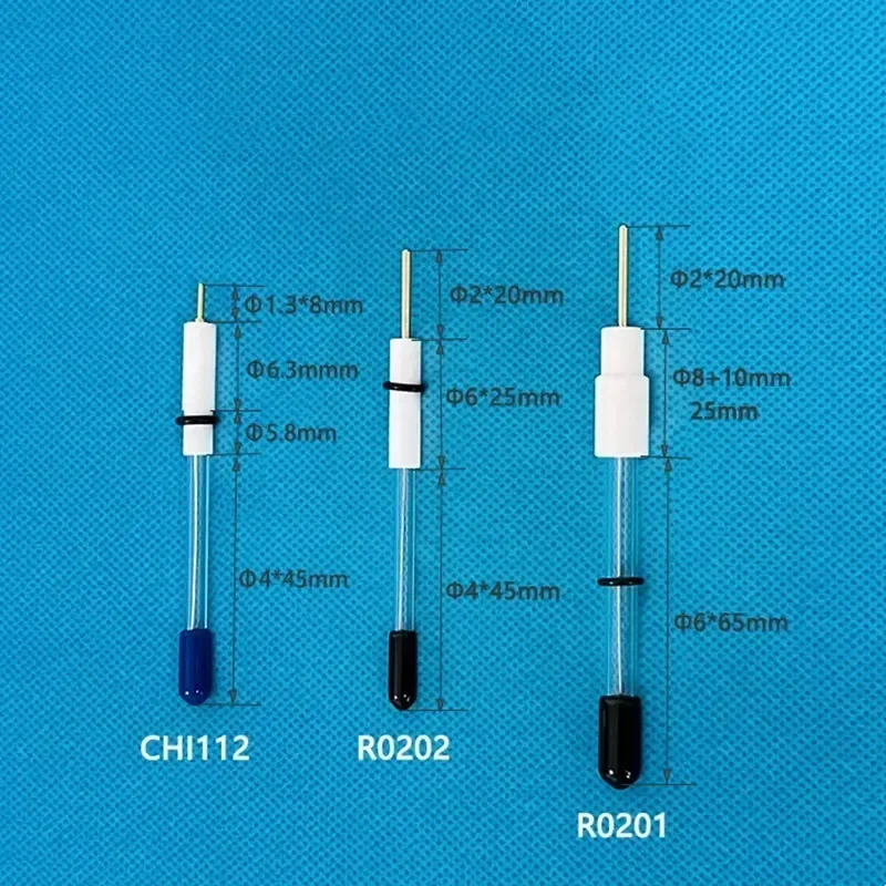 

Ag/Ag+silver ion reference electrode for laboratory use