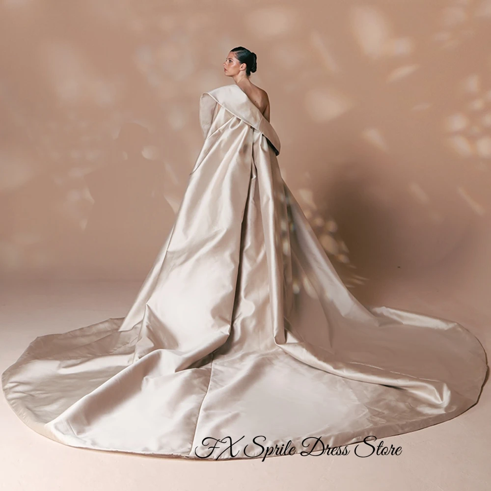 Exquisite Crystal Evening Dresses Modern A-Line Strapless Shawl Customized Homecoming Dresses Satin Special Occasion Gowns