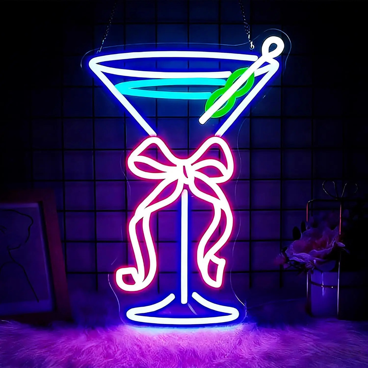 

Неоновая вывеска «Коктейль» для бизнеса, настенный светильник, светодиодный светильник с питанием от USB для бара, клуба, вечеринки, ресторана, декоративное неоновое освещение, персонализированный подарок