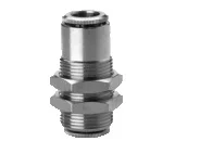 Original Camozzi 6590 4 5 6 8 10 12 14 Through-Hole Quick-Connect Tube Fitting