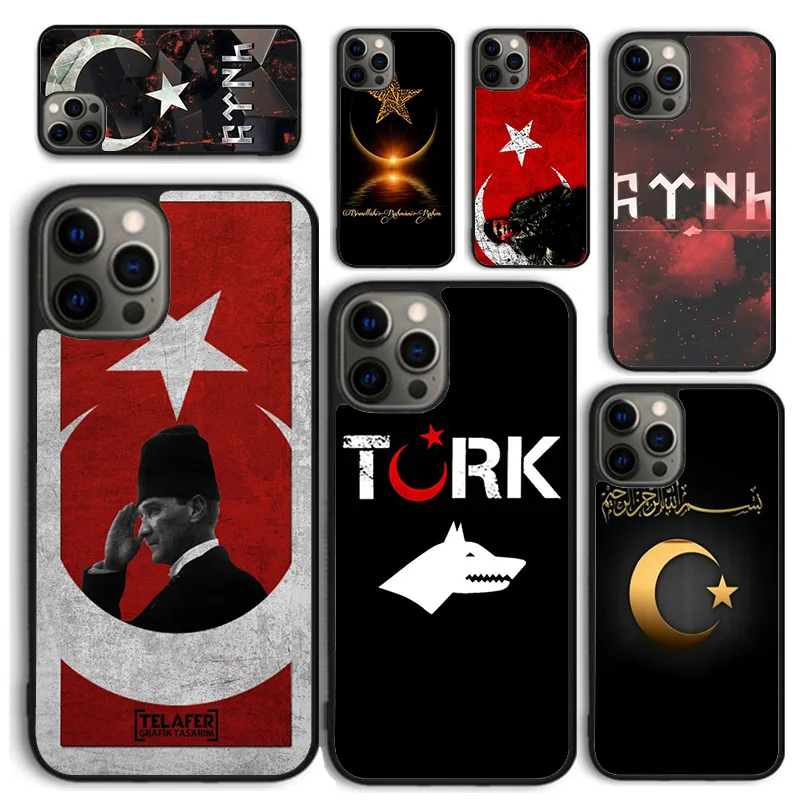 Чехол для телефона с флагом Турции Стамбул, Анталья, усы, чехол для iPhone 17 Air 16 PRO MAX 15 14 PLUS 11 12 13 Shell