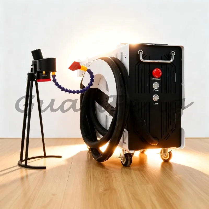 200W 300W Pulsed Laser Cleaner for Wood Furniture Repair To Remove Paint Varnish and Surface Contaminants