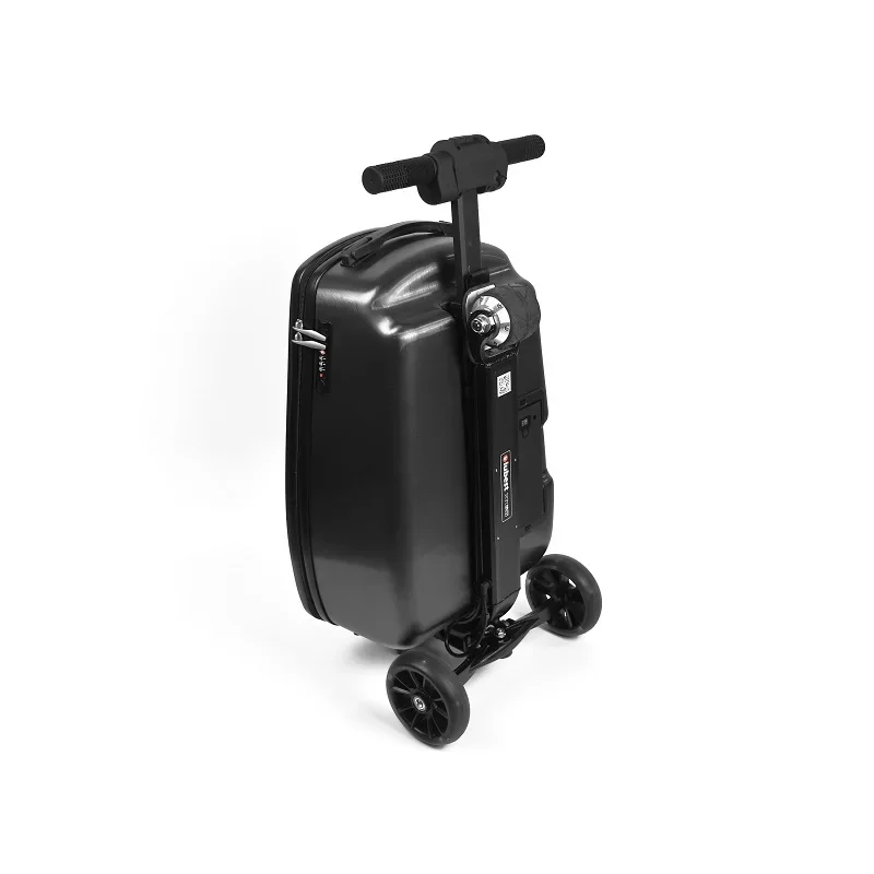 High quality aluminum foldable Smart luggage e-scooter electrical luggage carry on riding suitcases removable travelers luggage