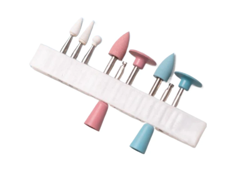 

5×9Pcs/Set RA0309 Dental Composite Polishing Kits Denspay Dental Resin Sanding Polishing Set for Low Speed Handpiece Contra