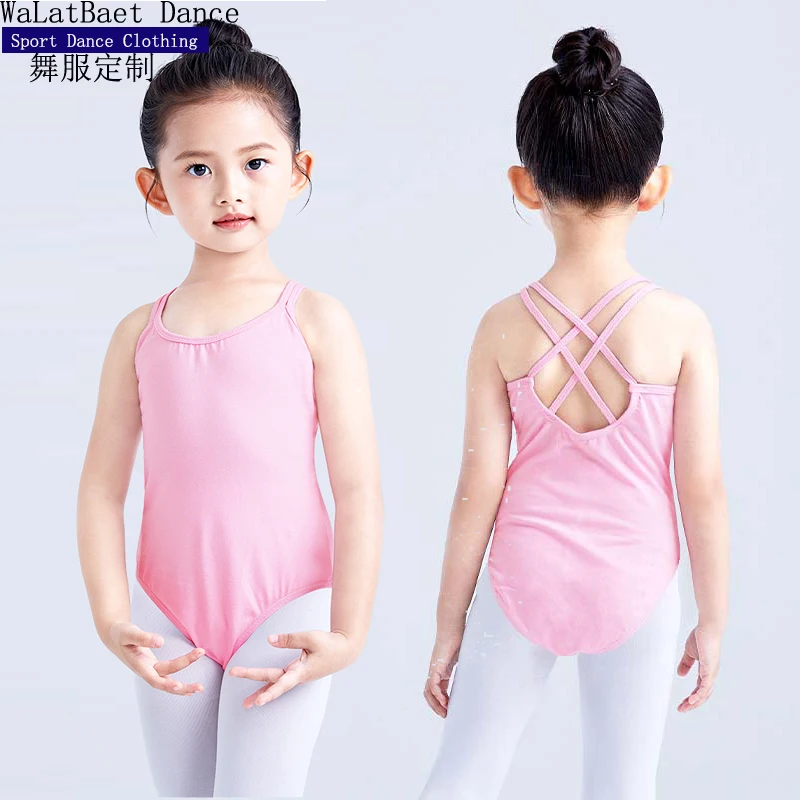 Less Stock Pink Ballet Leotard Kids Leotard Tutu Dance Wear Costumes Ballet Leotards for Girl Ballerina