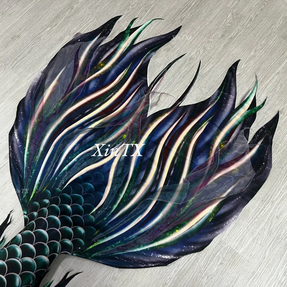 Big mermaid tail mermaid cosplay skin Custom woman in bikini high-quality fabric aquarium performance