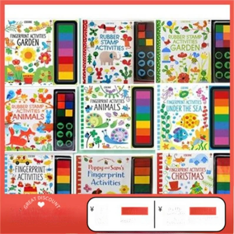 usborne-fingerprint-activities-diy-creative-painting-book-version-anglaise-livre-d'activites-creatives-pour-empreintes-digitales-parent-enfant