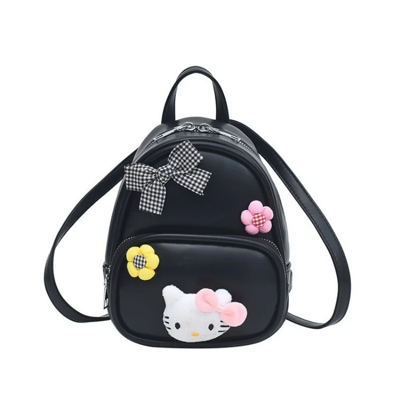 2025 Hello Kitty Backpack Cute Korean-Style Cartoon for Girls Large Capacity Travel & School Bag Trendy INS Shoulder Bag