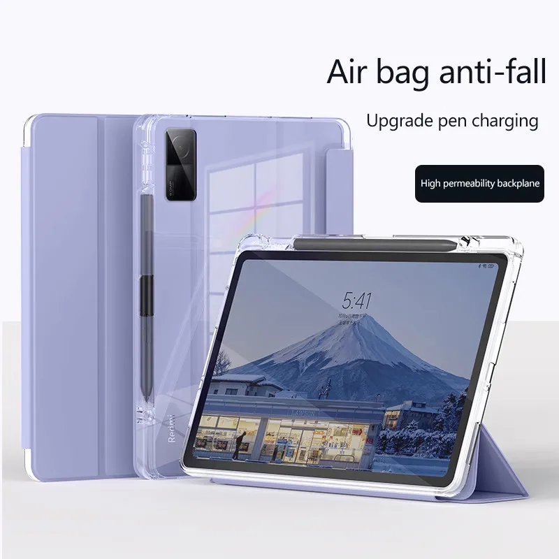 Transparent TPU Soft Case For Redmi Pad SE 4G 8.7 SE 11 Pad10.61 Pro 12.1 2024 Xiaomi Pad 6 5 Pro 11inch 5Pro 6S Pro 12.4