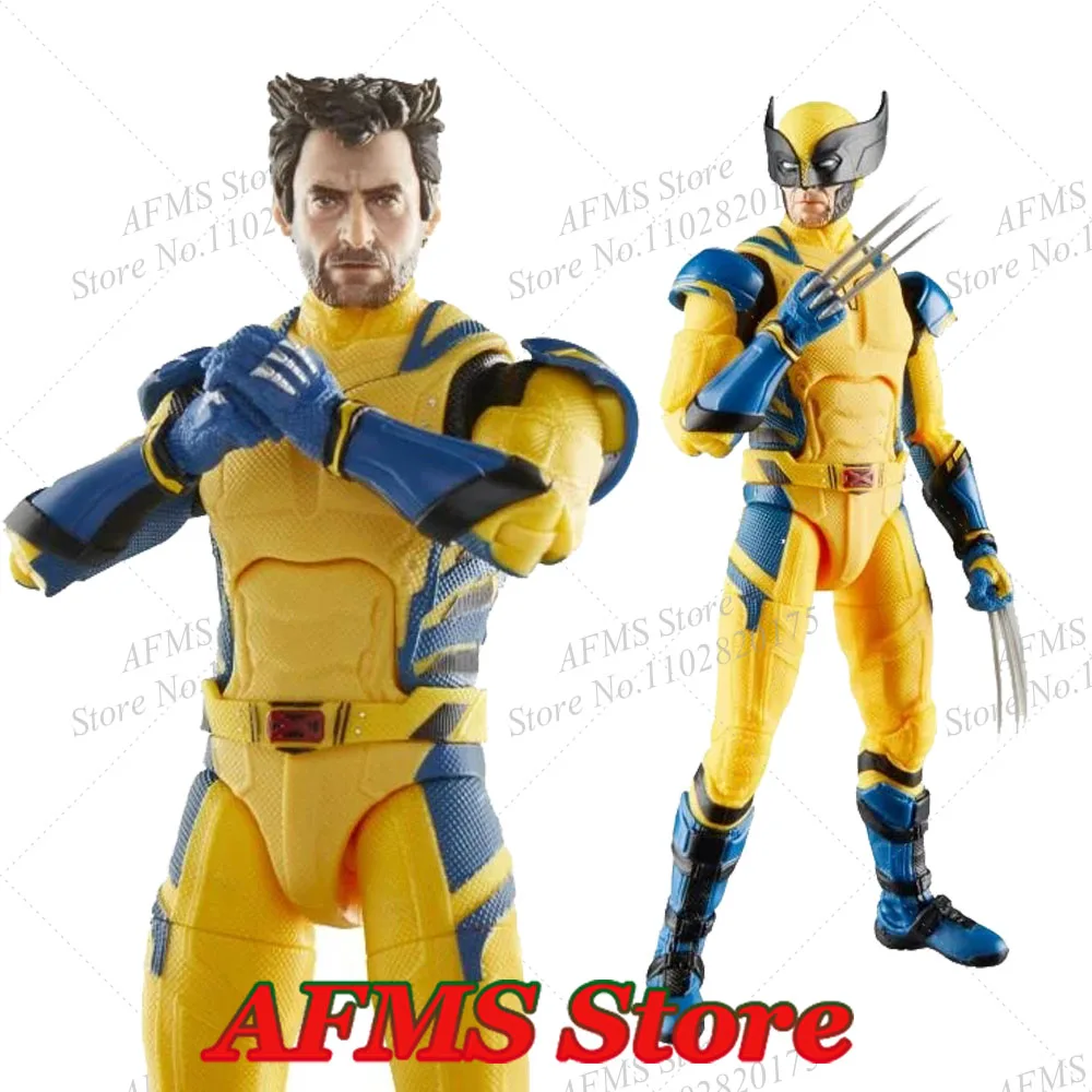 1/12 Scale Collectibles Figure X-Men Deadpool & Wolverine Hugh Jackman Superpower City Hero Full Set 6Inch Action Figure Model