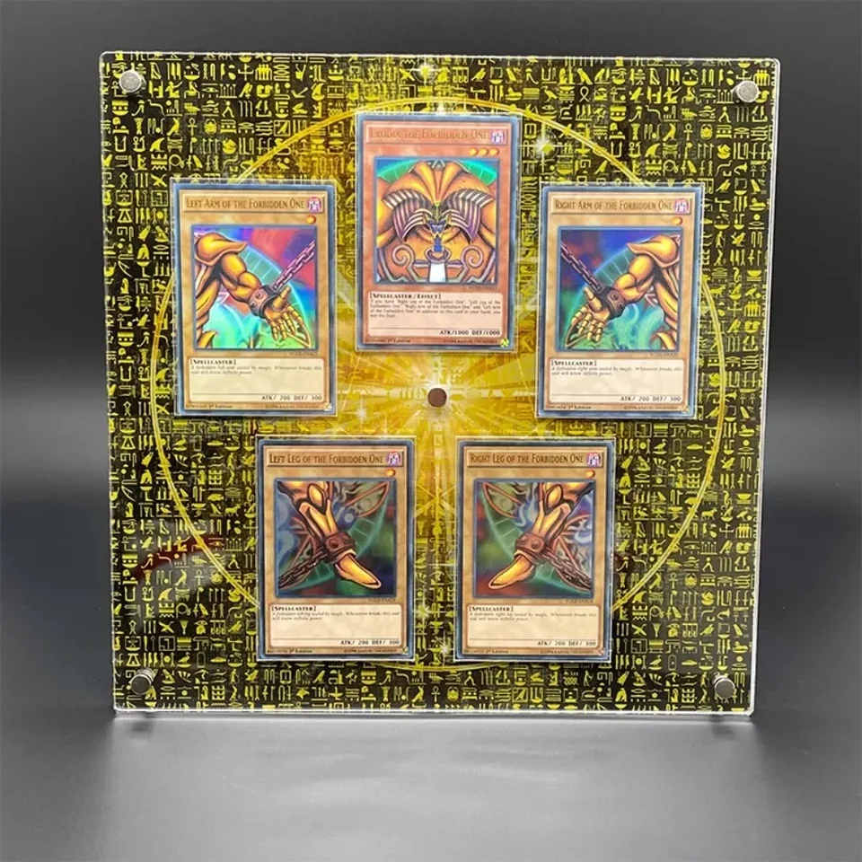 Yu-Gi-Oh! Exodia The Forbidden One Card Brick Display Protective Brick  Excluding card Anime Peripheral Game Collection Card Gift - AliExpress 26