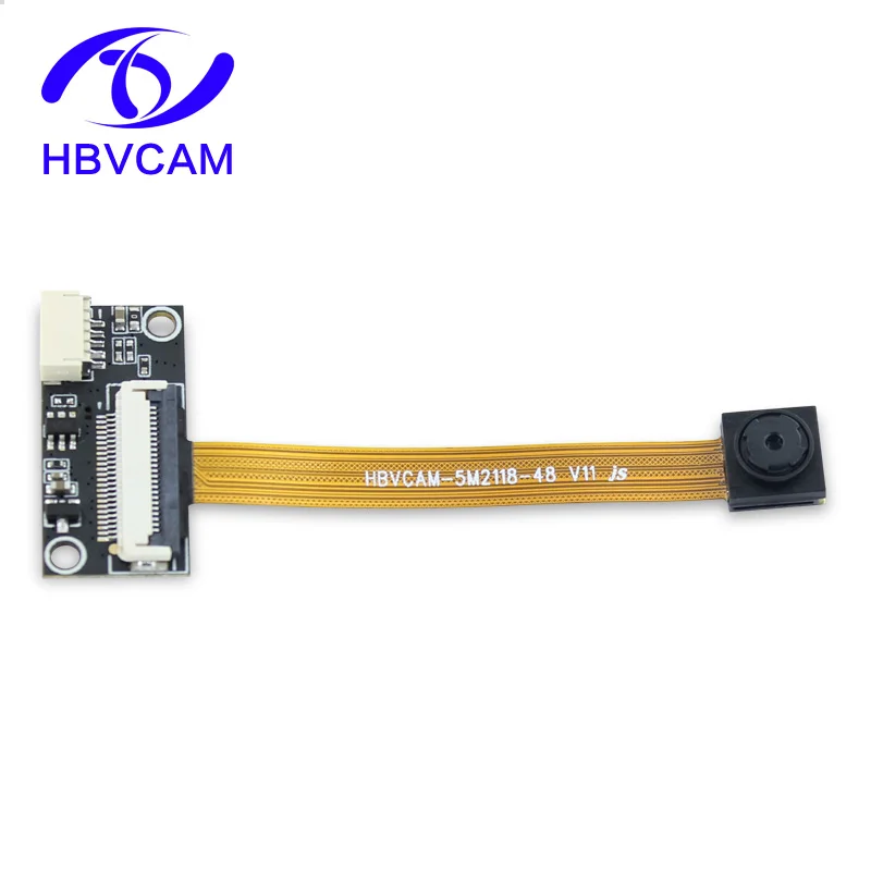 

5 Million Pixels HBVCAM OV5693 110Degree Camera Module PCB Easy Install Drive Free Built-in Microphone Accessories