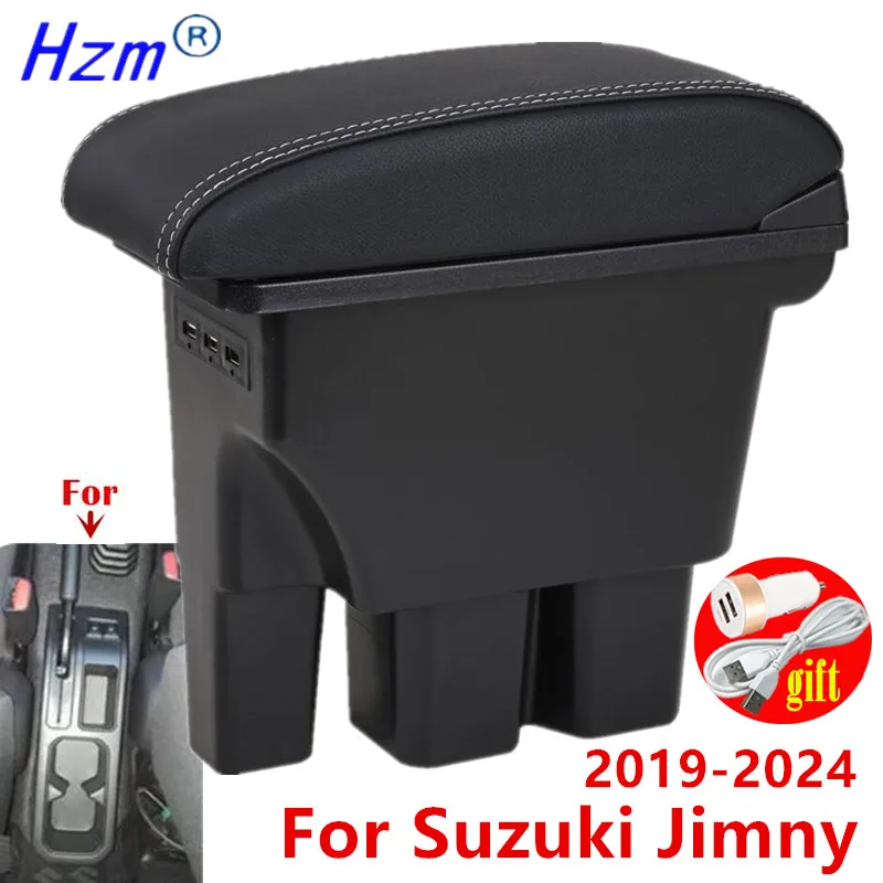 Für Suzuki Jimny Armlehne box Für Suzuki Jimny JB74 Auto Armlehne Lagerung Box 2019-2024 Gewidmet Nachrüstung Innen auto Zubehör