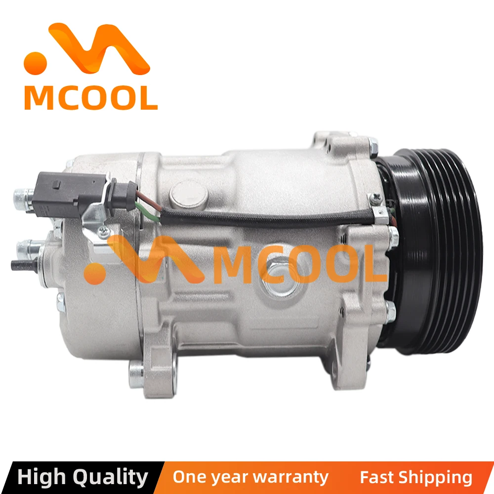 sd7v16 For AC Compressor For Volkswagen Eurovan Transporter T4 2.8L 7D0820805 7D0820805E 7D0820805A 1146 1214 57719