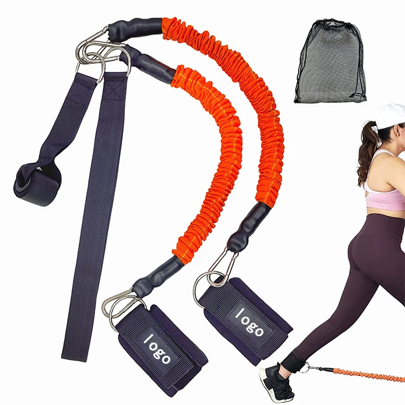 Fitness Resistance Band Hip Resistance Tube Set For Leg Exercise Training Workout Gym Band