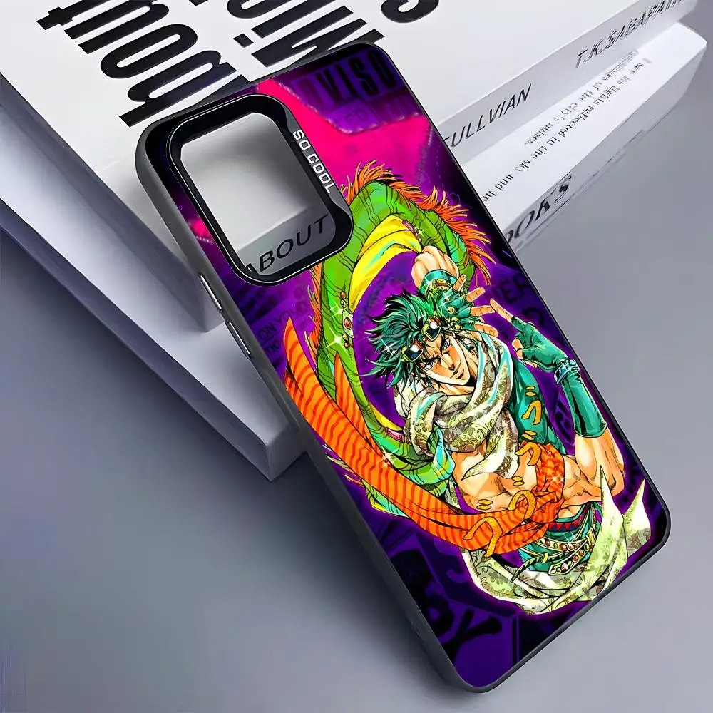 JOJO Joseph Joestar Phone Case for Samsung Galaxy A57 56 55 54 52 37 36 35 34 27 26 25 17 16 5G Colorful Silver Cover