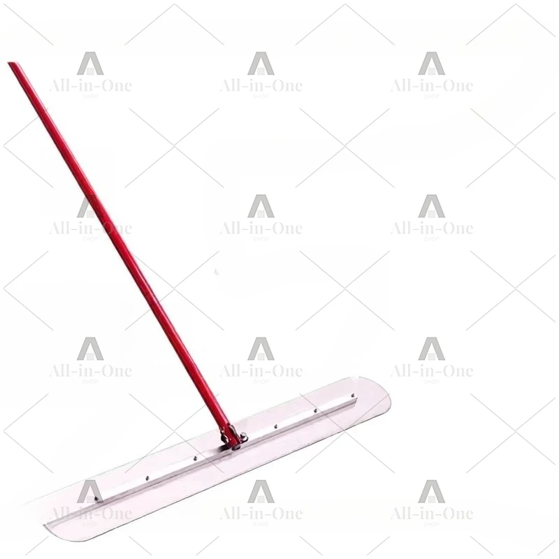 Concrete light-trap, cement pavement leveling tool, extended pole floor surface, leveling scraper