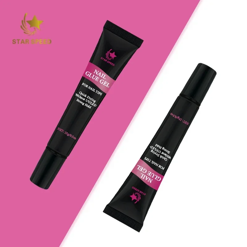 No Need UV Light Cure Nail Glue Gel