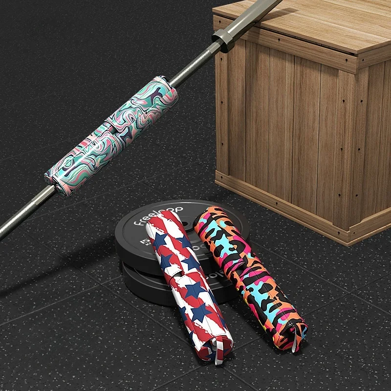 Colorful Barbell Pad Squat Pad for Lunges and Squats PU Hip Thrust Pad for Standard Bars Provides Cushion to Neck and Shoulders