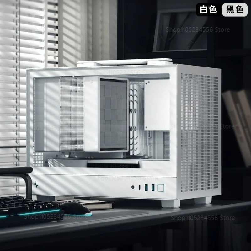 

CH160ITX Side Transparent Case Portable Handheld Small Case