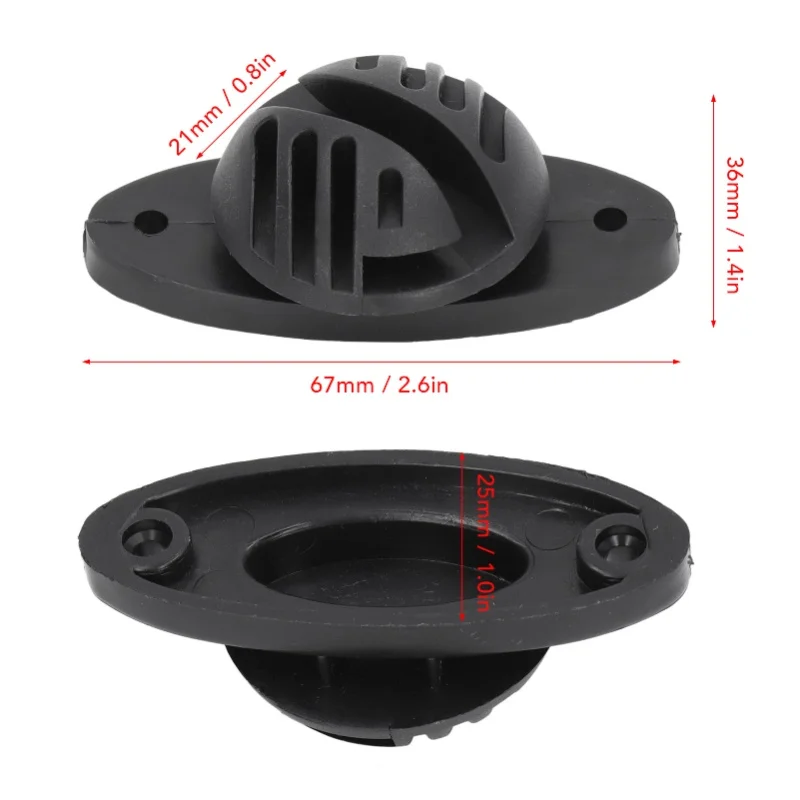 100 PCS Electric Fence Insulator Intermediate Bearing Rod Hemispherical Insulator Fence Front End System Accessories Withstand