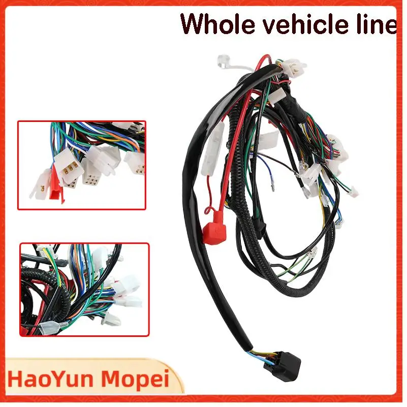 

Full Electrics Wiring Harness for 50cc 70cc 90cc 110cc 125cc ATV Quad Pit Bike Buggy Go Kart