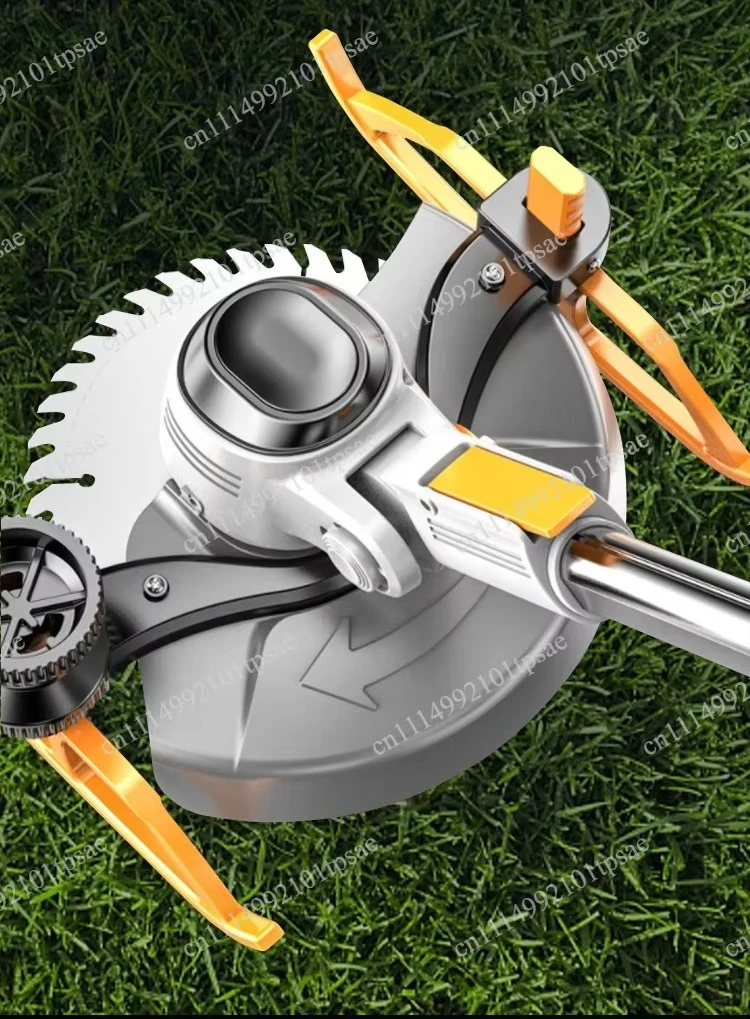 Electric lawn mower, multifunctional lawn mower, rechargeable handheld small farmer household weeder