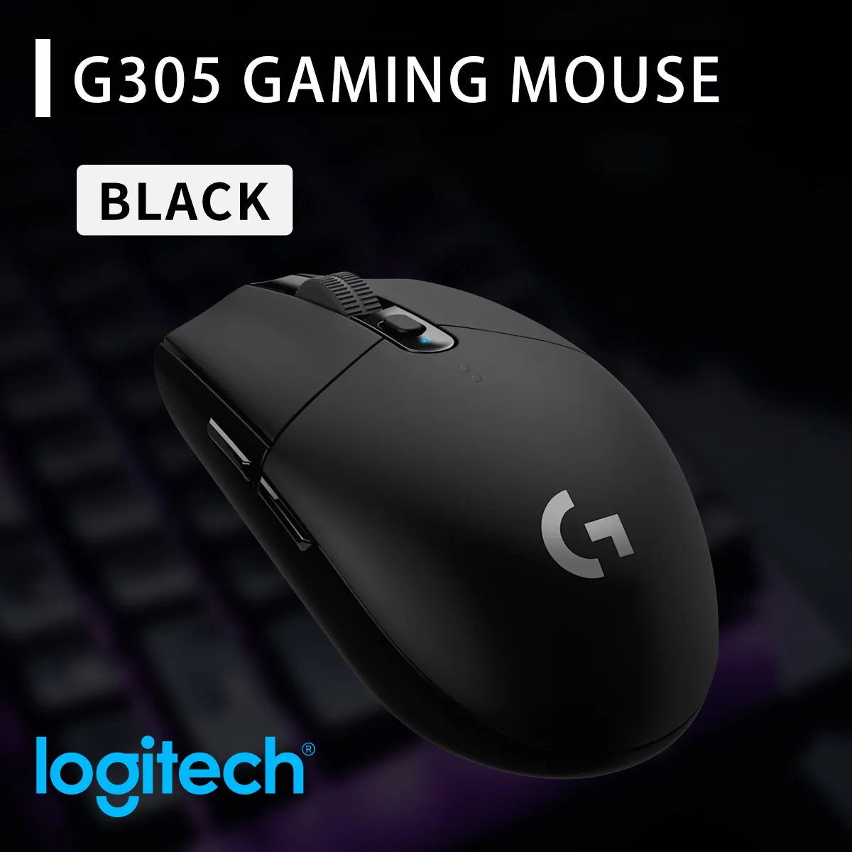 

Беспроводная игровая мышь Logitech G305/G304 с ультрадолгим временем автономной работы (250 часов) для офисной работы и игровых сессий, аксессуары для ПК