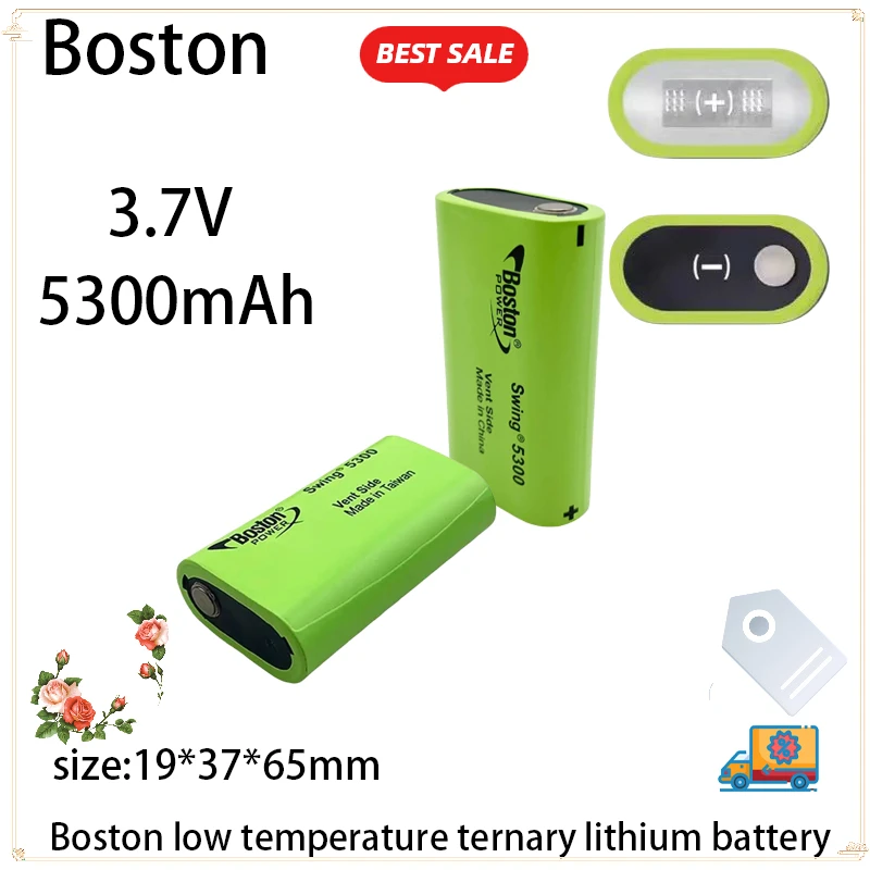 

*_* Новый оригинальный фонарик BOSTON с литиевой аккумуляторной батареей 3,7 В, 5300 мАч, низкотемпературное топливо, разряд 13 А.