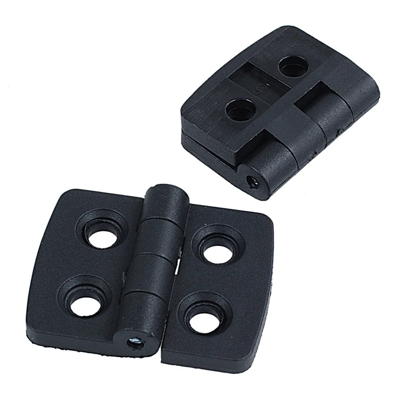 AA49 強化黒色プラスチックドアヒンジ 40mm x 30mm 60個